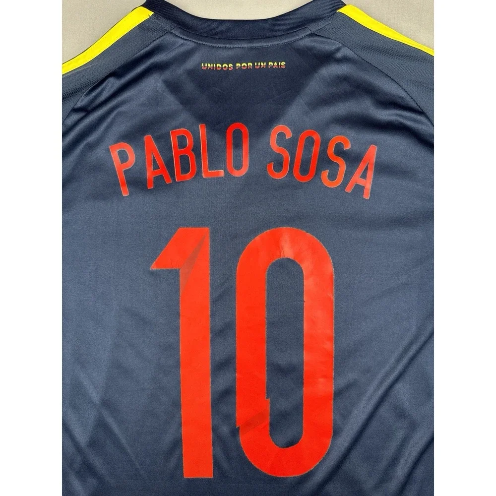 Adidas Colombia Pablo Sosa #10 Soccer Jersey ClimaCool Size M